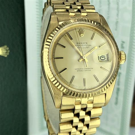 rolex 1601 datejust white gold|Rolex Datejust 1601 for sale.